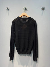 MIUMIU 26S ROUND-NECK KNIT CARDIGAN 1386