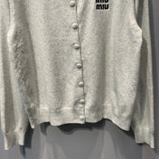 MIUMIU 26S ROUND-NECK CARDIGAN 1380