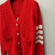 THOM 26S V-NECK KNIT CARDIGAN 282