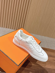 HM 26S GET SNEAKERS IN WHITE CALFSKIN