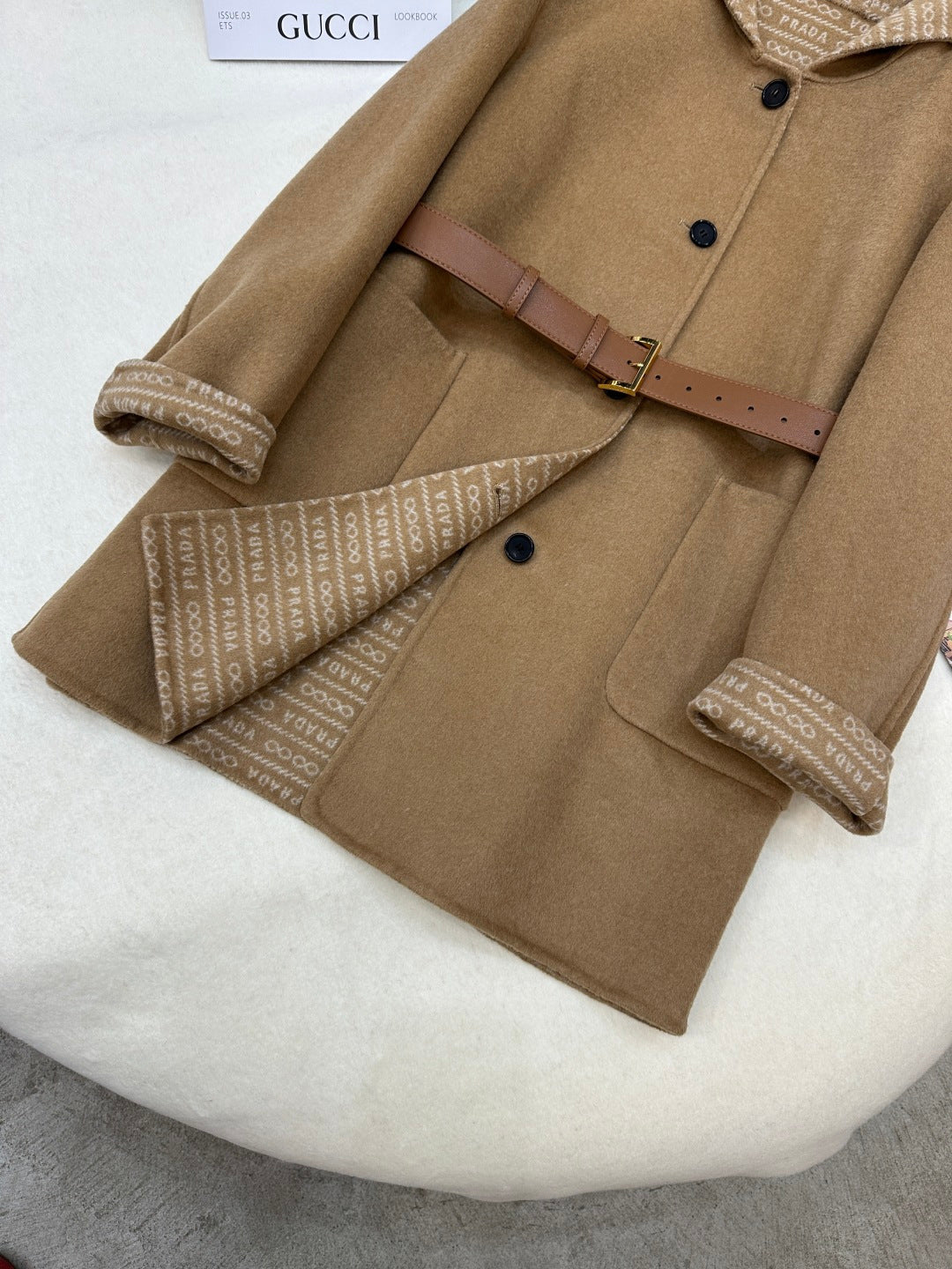 PRADA 25S LONG COAT 473