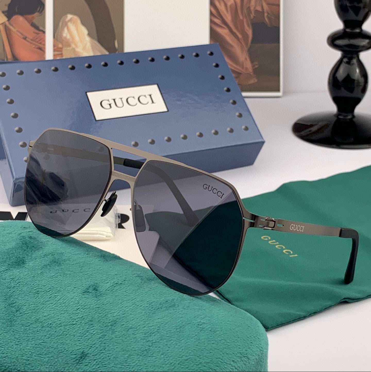 NAVIGATOR FRAME SUNGLASSES G5731 IN METAL