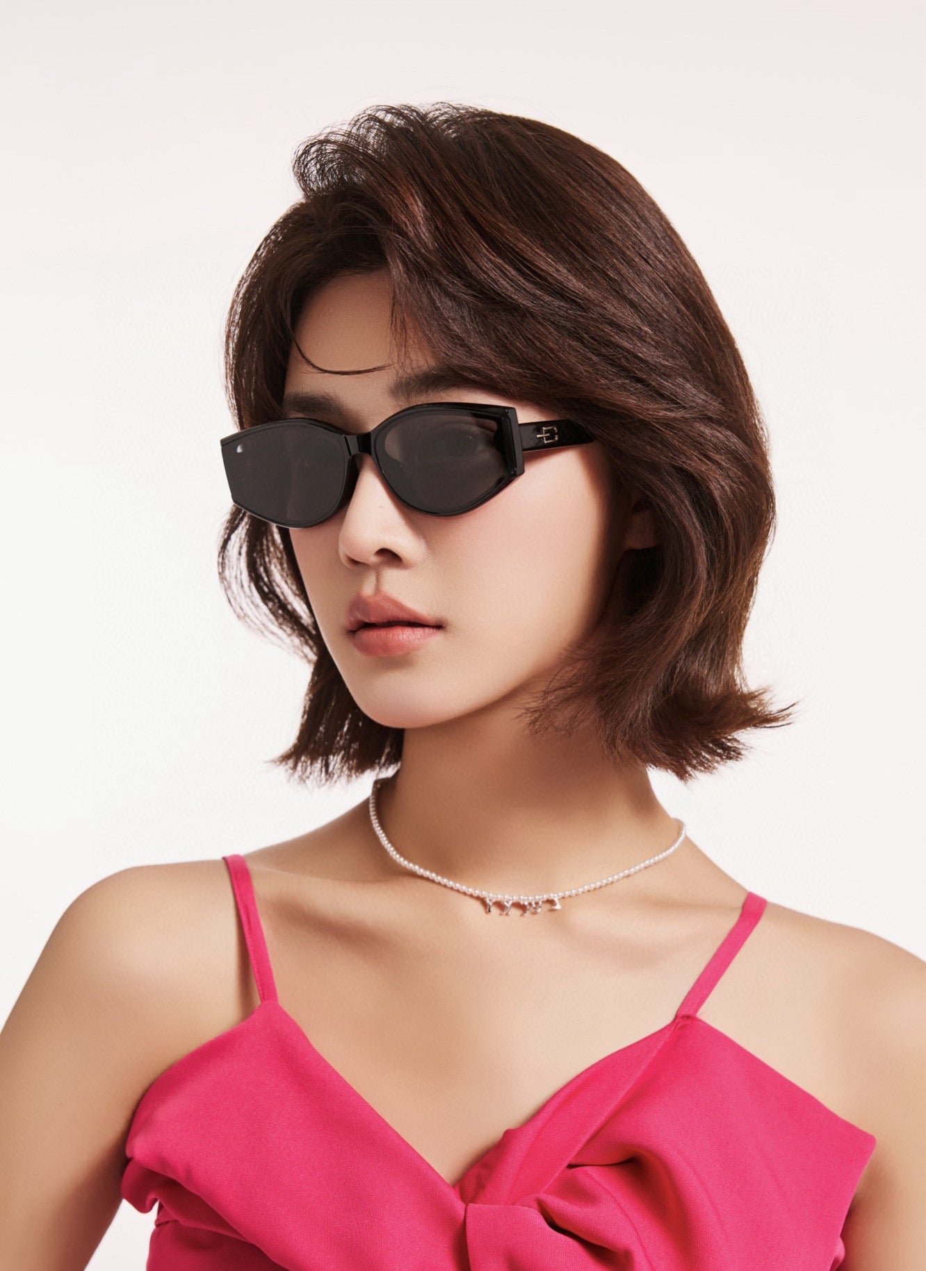 GEOMETRIC FRAME SUNGLASSES G7315 IN ACETATE