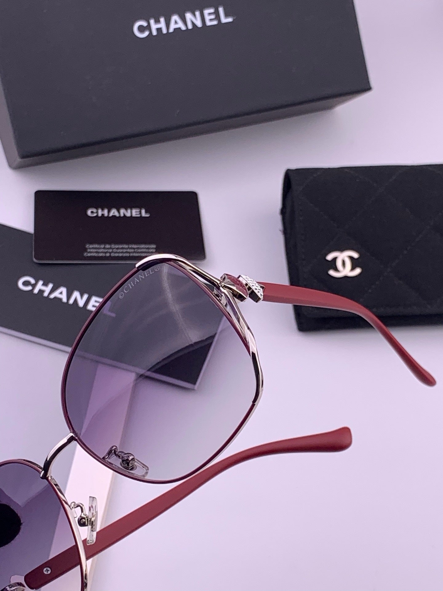 CHANEL 26S OVERSIZED SQUARE FRAME IN ACETATE 406759