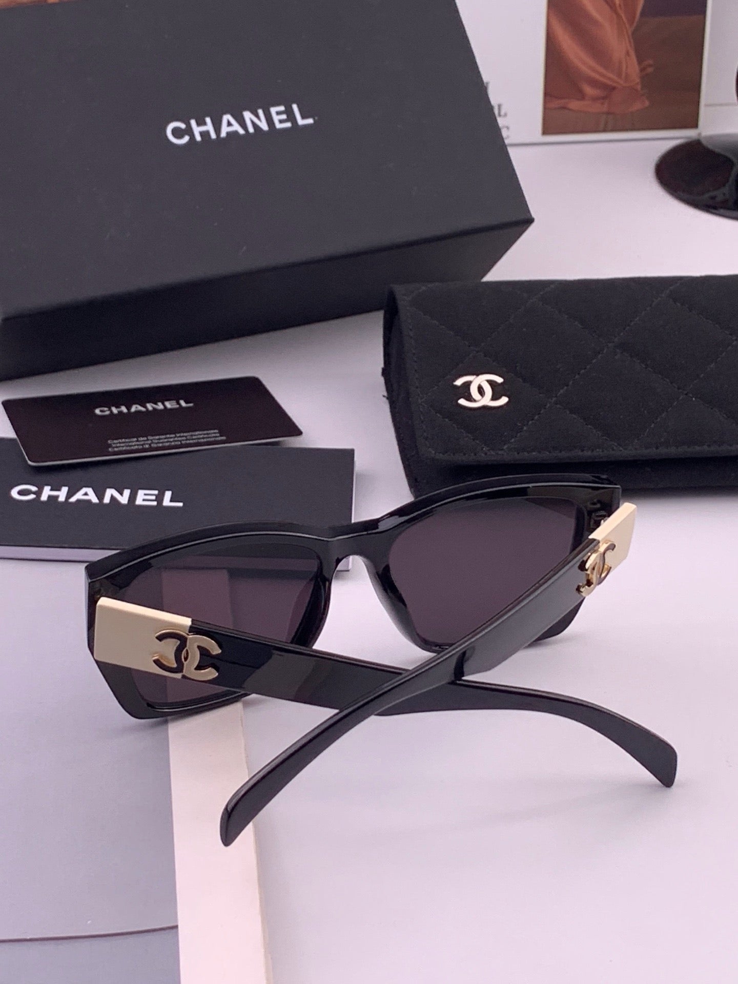 CHANEL 26S SQUARE FRAME IN ACETATE 417251