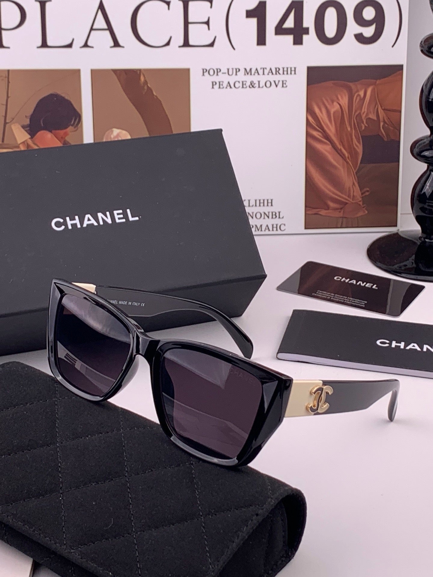 CHANEL 26S SQUARE FRAME IN ACETATE 417251