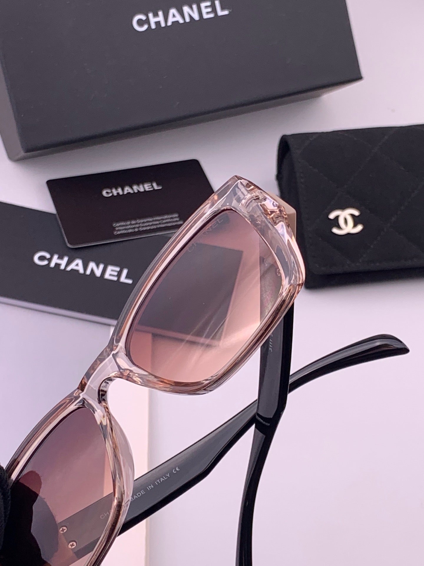CHANEL 26S SQUARE FRAME IN ACETATE 417252