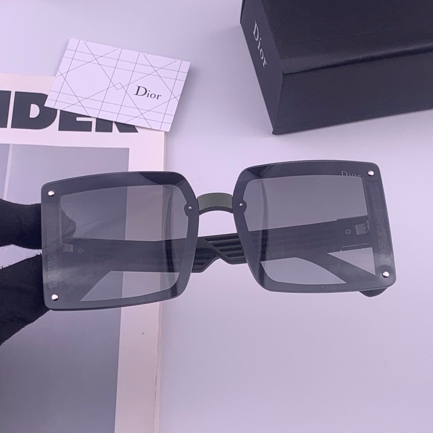 DIOR 26S SQUARE FRAME IN ACETATE 424689