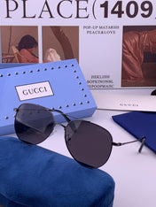 GUCCI 26S AVIATOR FRAME IN METAL 424703