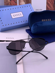 GUCCI 26S AVIATOR FRAME IN METAL 424705