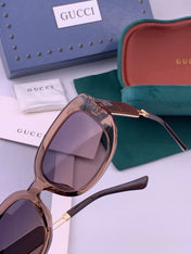 GUCCI 26S RECTANGULAR FRAME IN ACETATE 426416