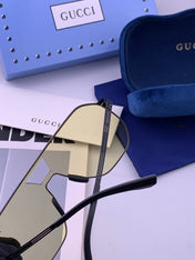 GUCCI 26S AVIATOR FRAME IN METAL 426433