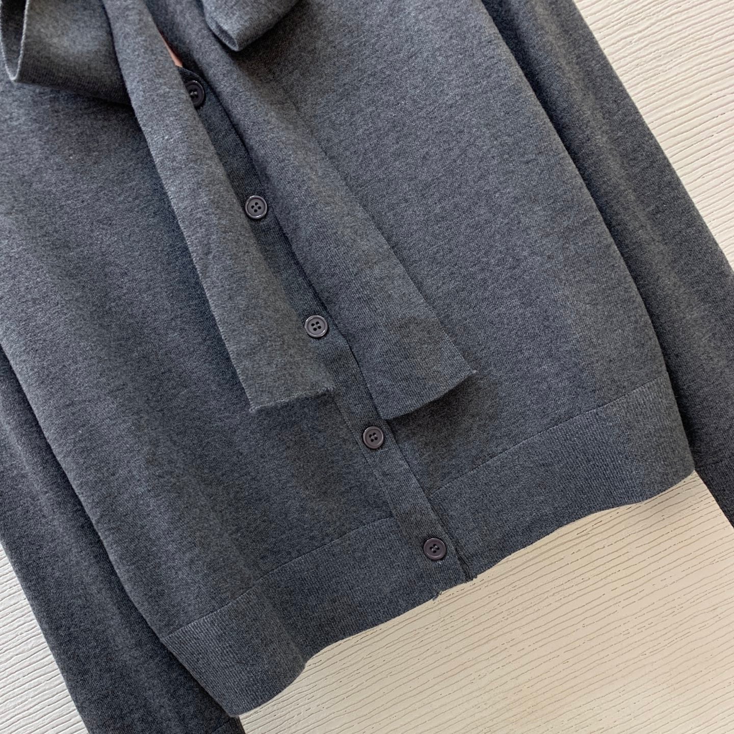 MIUMIU 26S CARDIGAN WITH BOW 1515