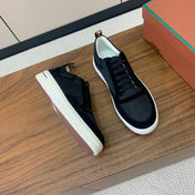 LP NEWPORT WALK SNEAKERS BLACK SUEDE