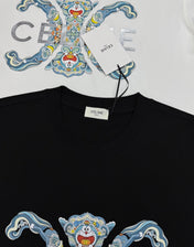 CELINE 26S SHORT-SLEEVE CREWNECK T-SHIRT 714