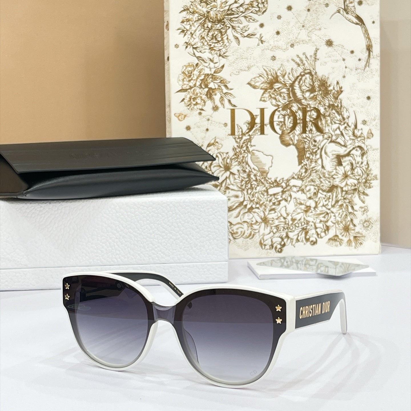 DIOR 26S ROUNDED SQUARE FRAME IN ACETATE 398141