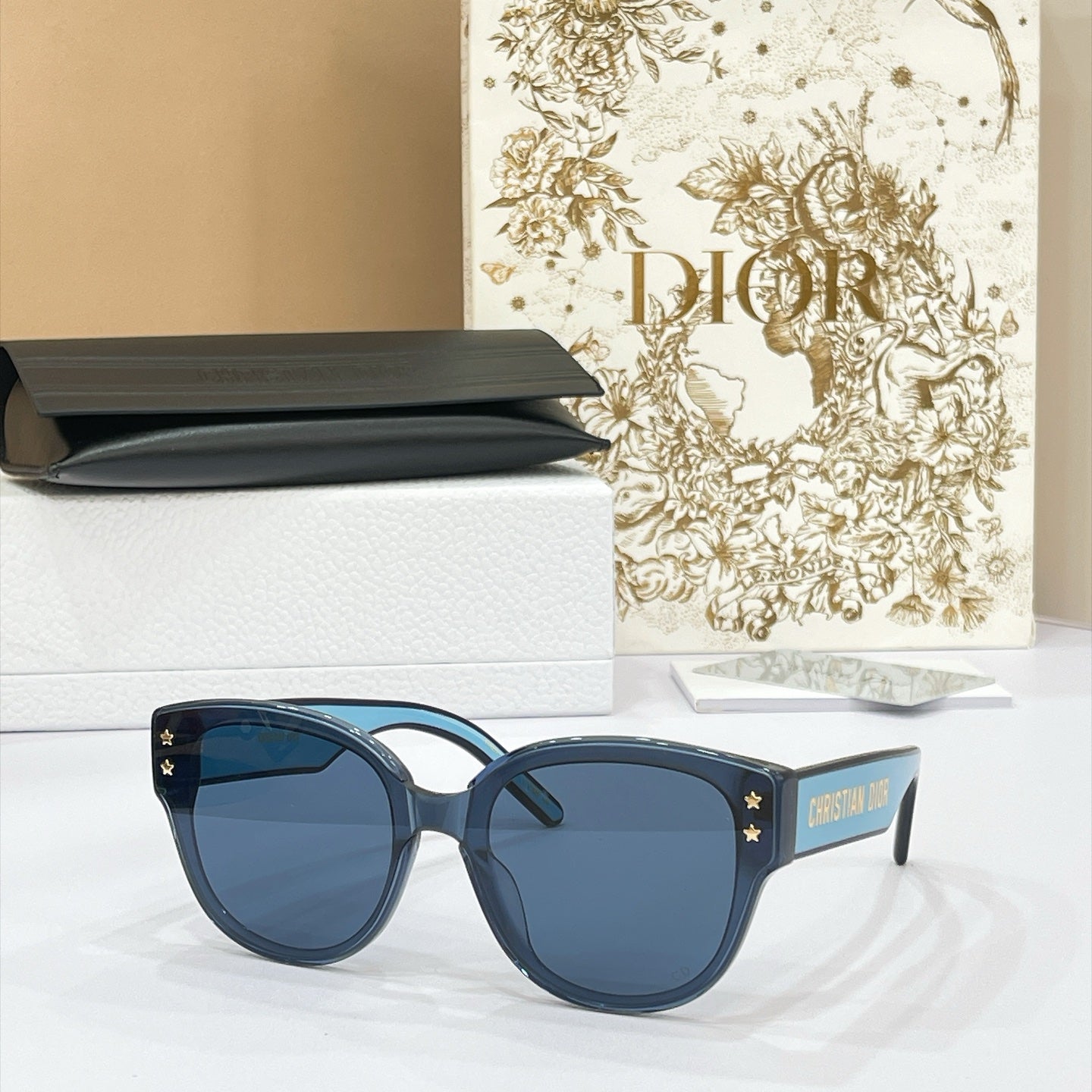 DIOR 26S ROUNDED SQUARE FRAME IN ACETATE 398141