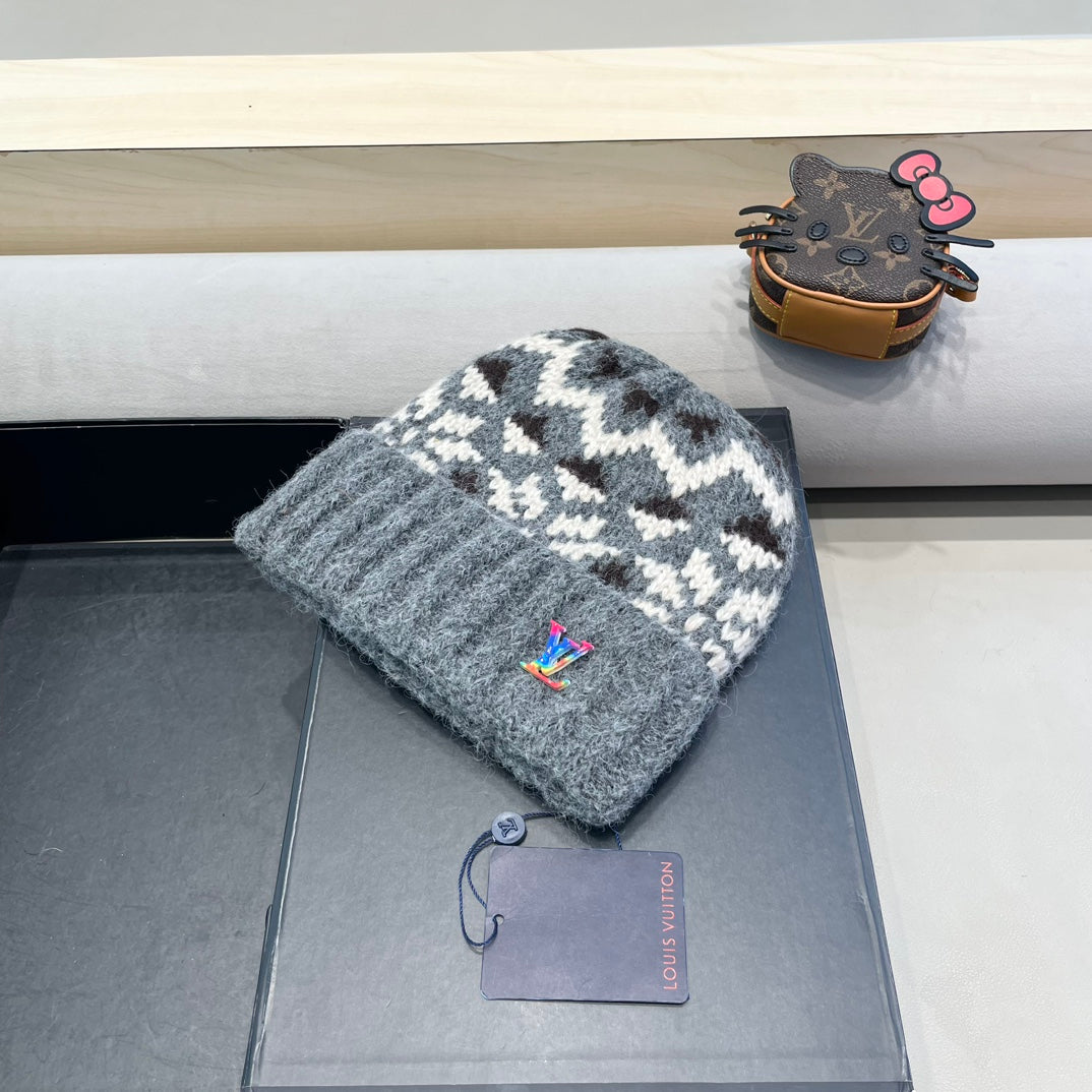 WINDPROOF WOOLEN HAT COLORFUL 406924