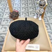 BERET HAT BLACK 431752