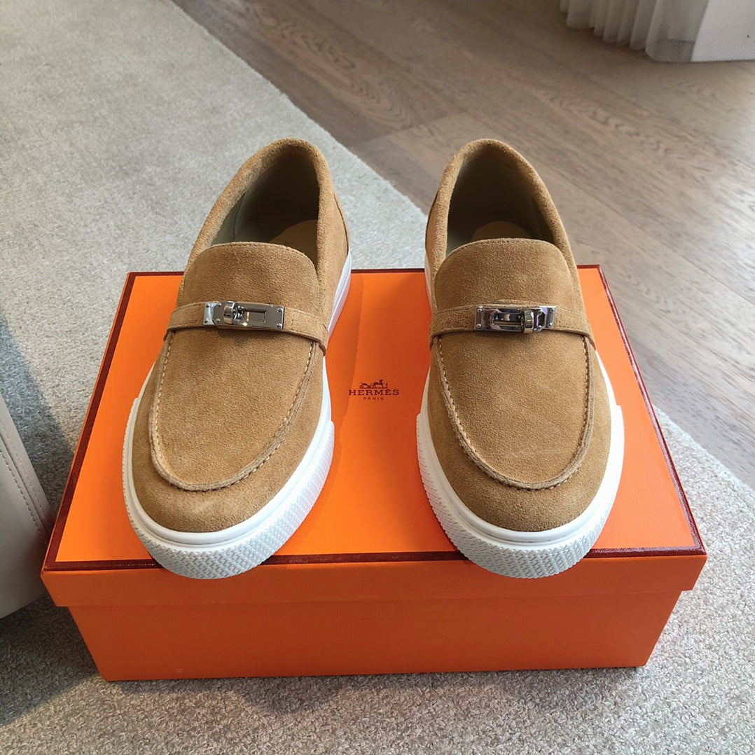 GAME SLIP-ON SNEAKER CARAMEL SUEDE