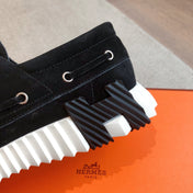 KETCH SNEAKER IN BLACK SUEDE