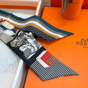 HERMES 26S TWILLY SCARF 86 IN SILK 492616