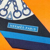 HERMES 26S TWILLY SCARF 86 IN SILK 492639