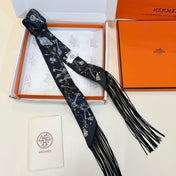 HERMES 26S TWILLY SCARF 86 IN SILK 492612