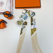 HERMES 26S TWILLY SCARF 86 IN SILK 498689