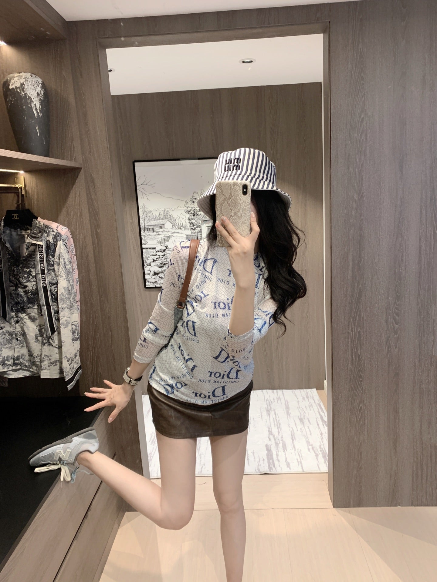 DIOR 25S MESH T-SHIRT STYLE 070