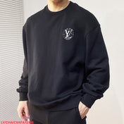 LV SWEATER BLACK COTTON FABRIC 239600