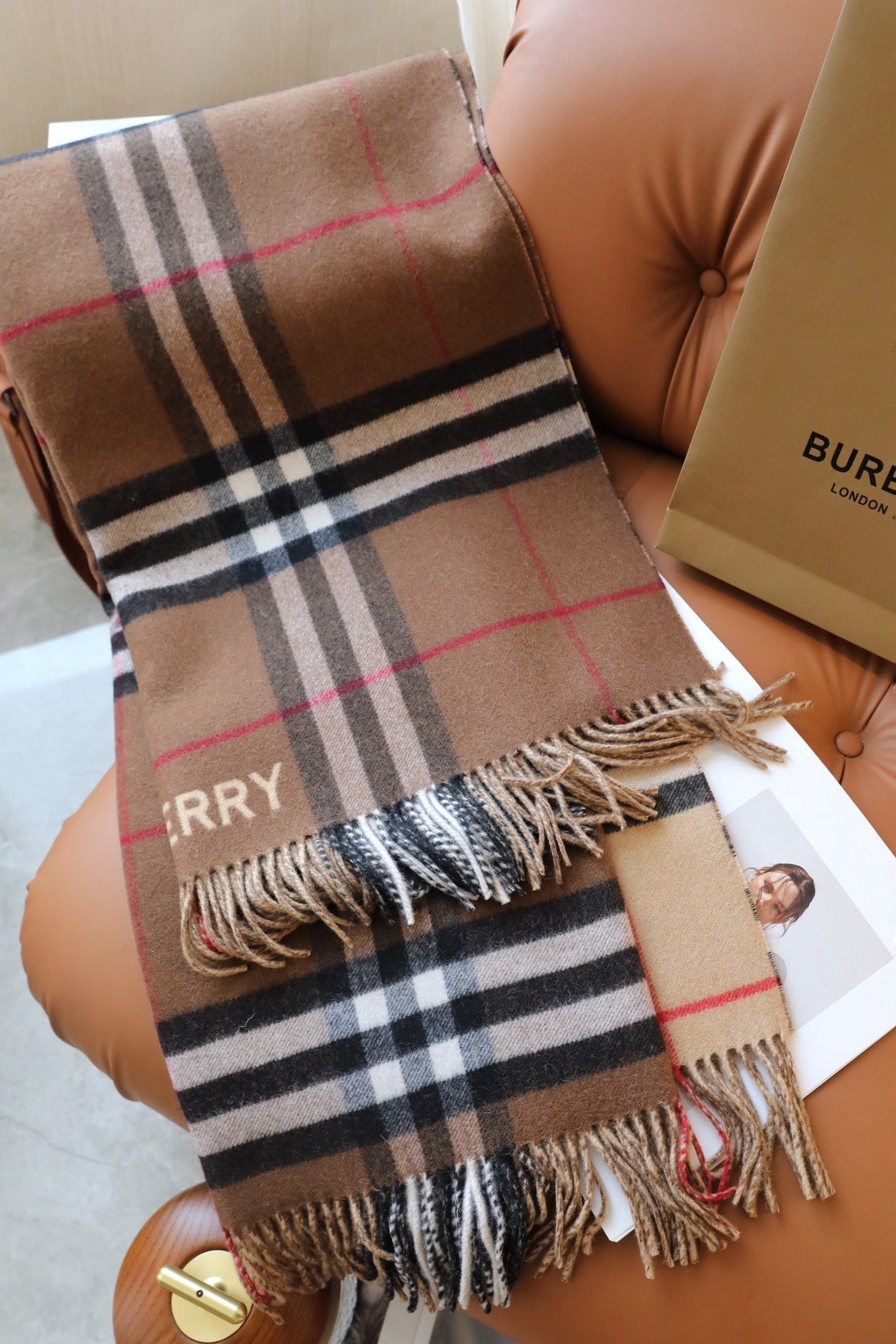 BBR SCARF 140 CM IN CASHMERE 732179