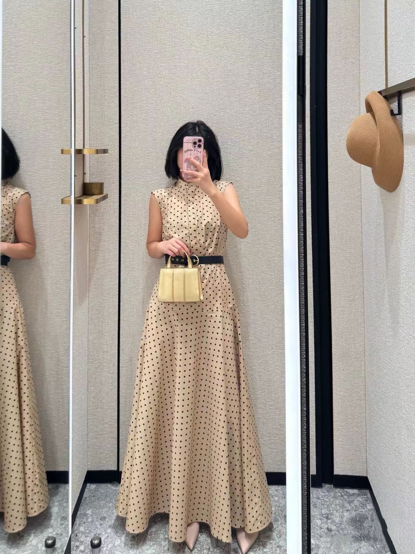 MAXMARA 26S SLEEVELESS MAXI DRESS 258
