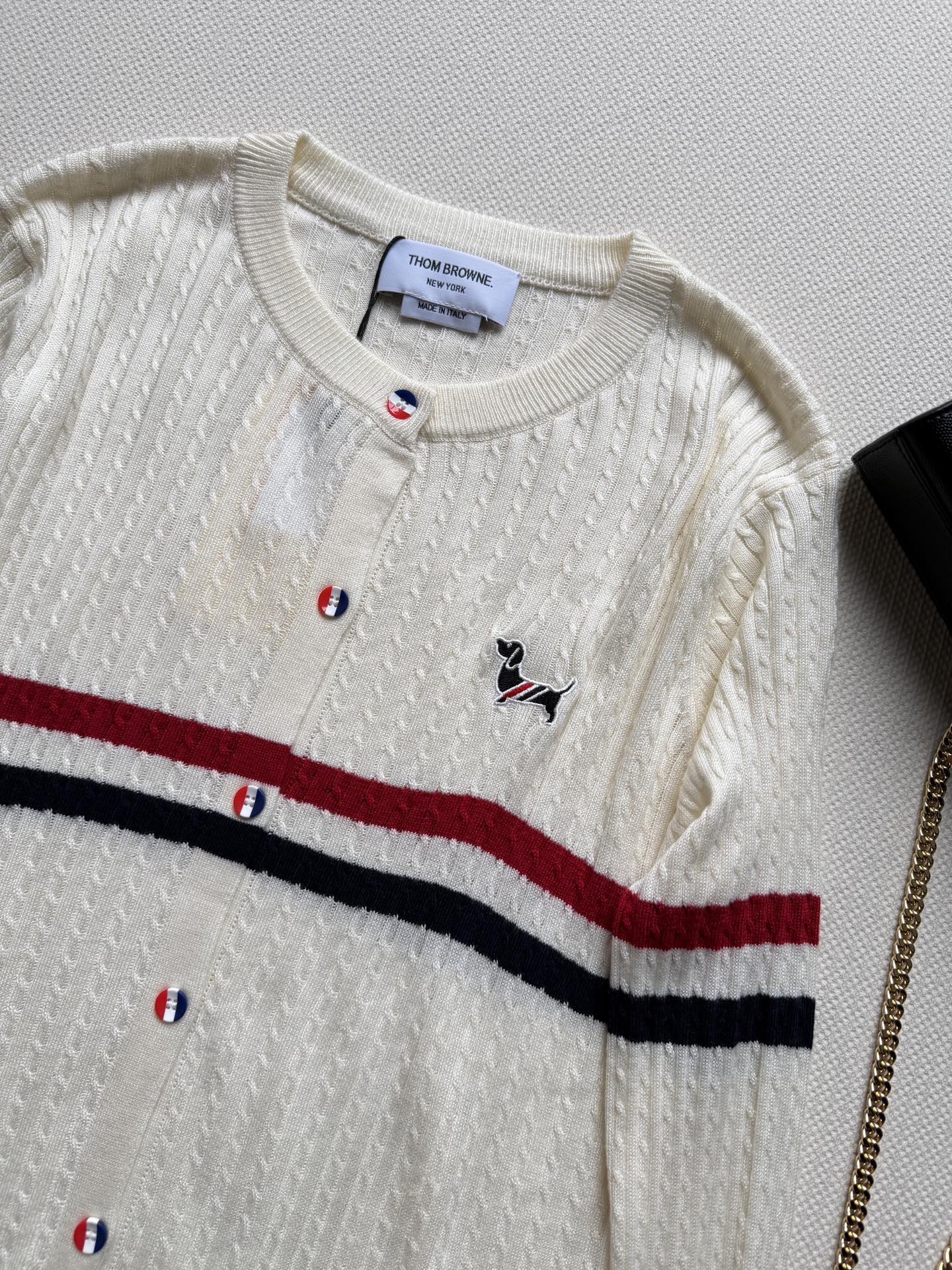 THOM 26S KNIT CARDIGAN 384