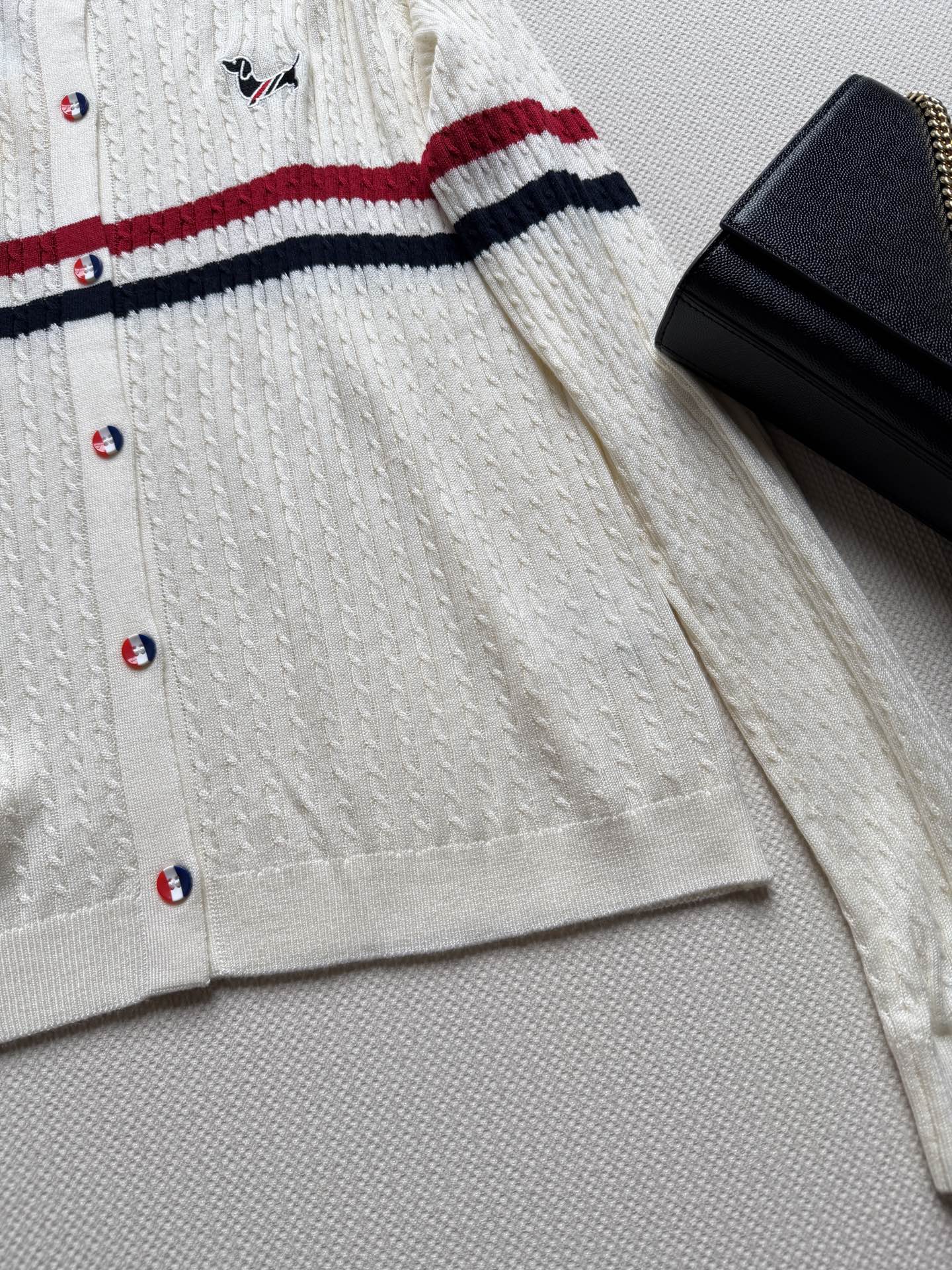 THOM 26S KNIT CARDIGAN 384