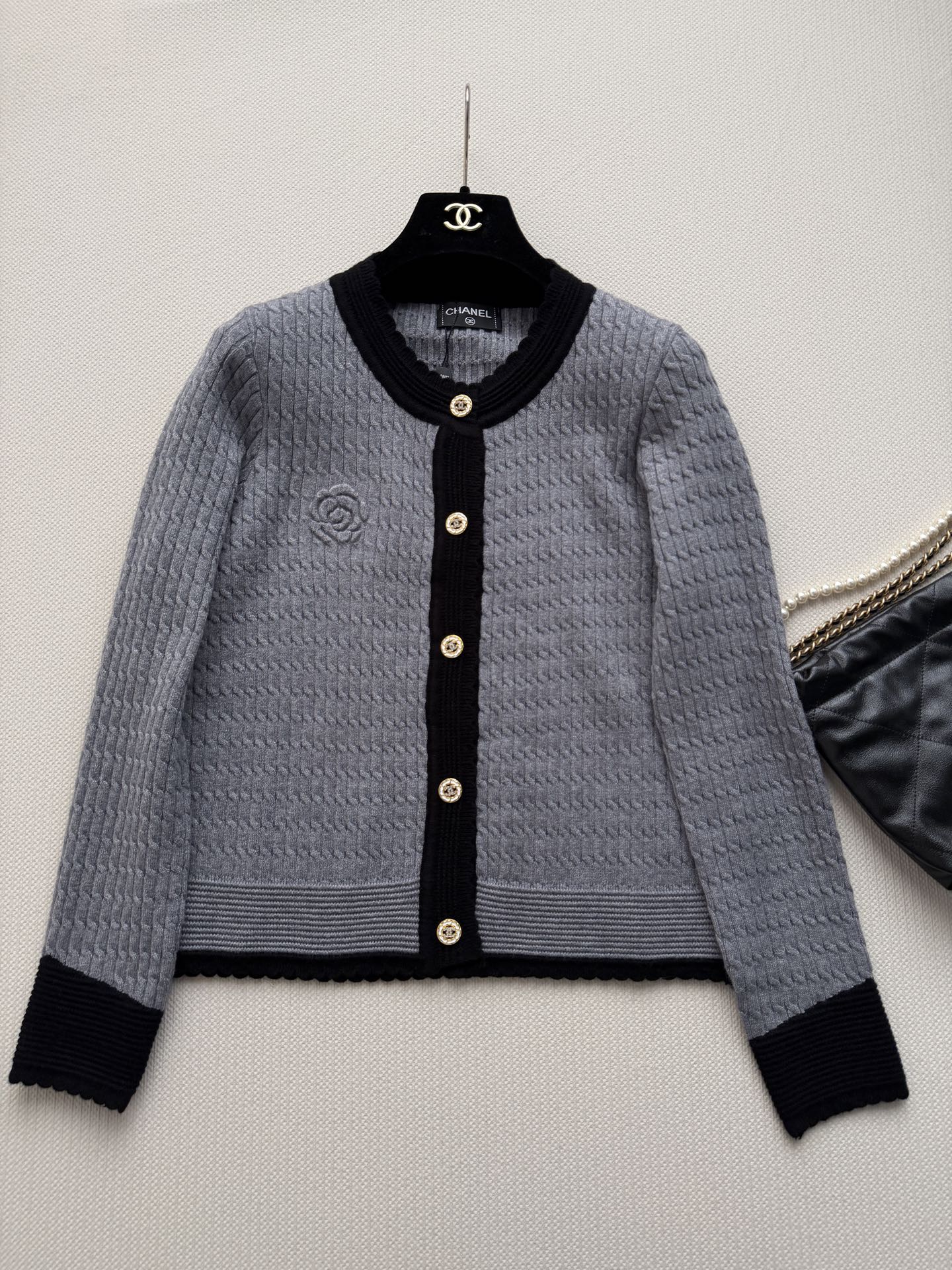 CHANEL 26S KNIT CARDIGAN 1757