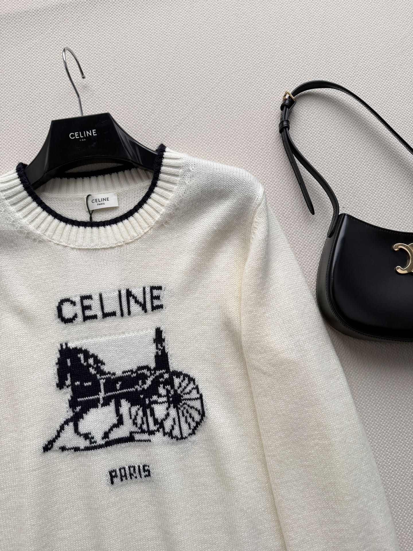 CELINE 26S CREWNECK KNIT SWEATER 600