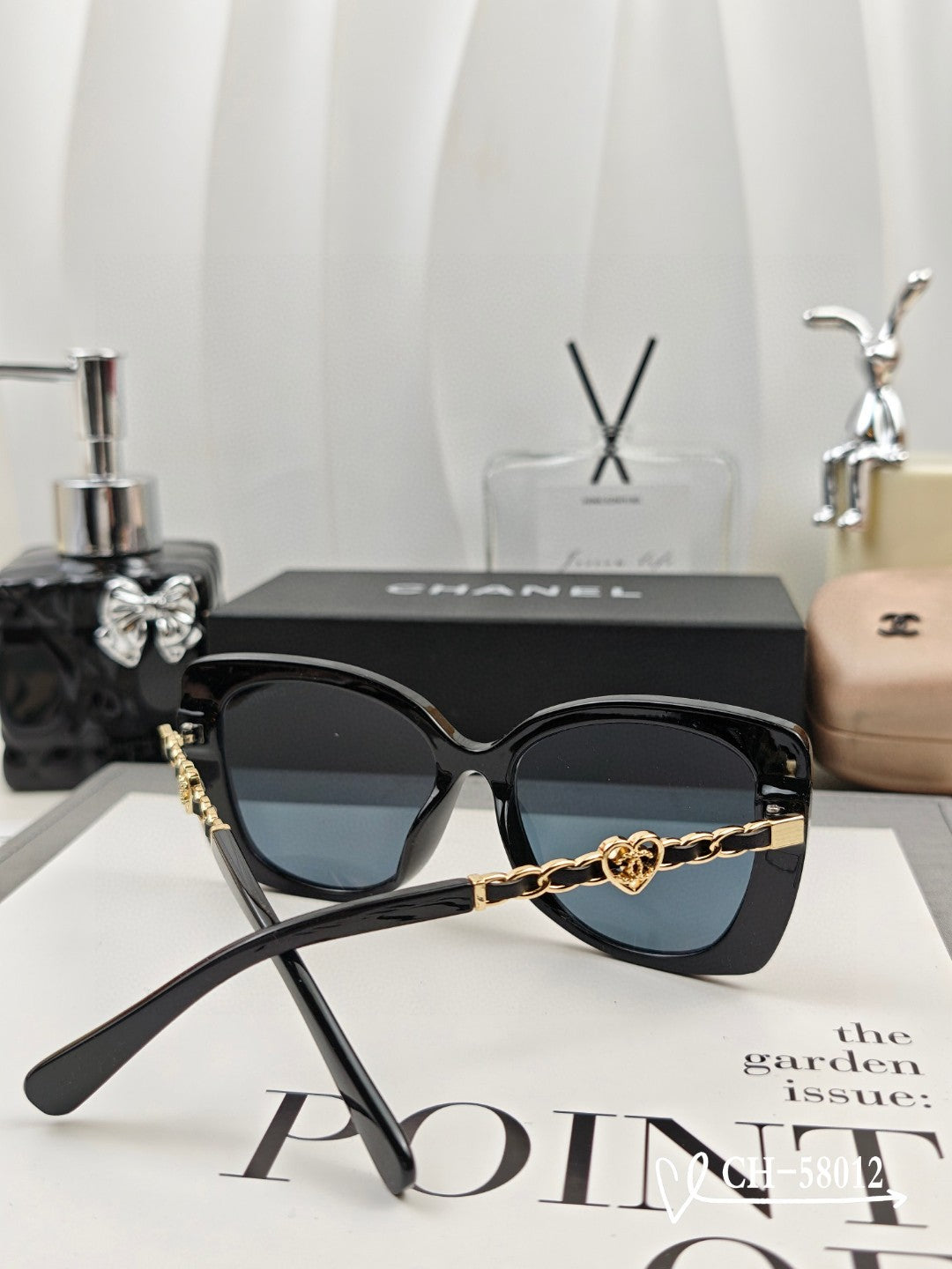 SQUARE SUNGLASSES 58012 IN ACETATE