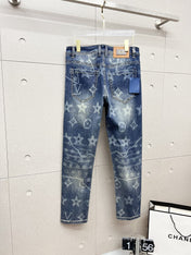 LV BLUE MONOGRAM DENIM JEAN 239499