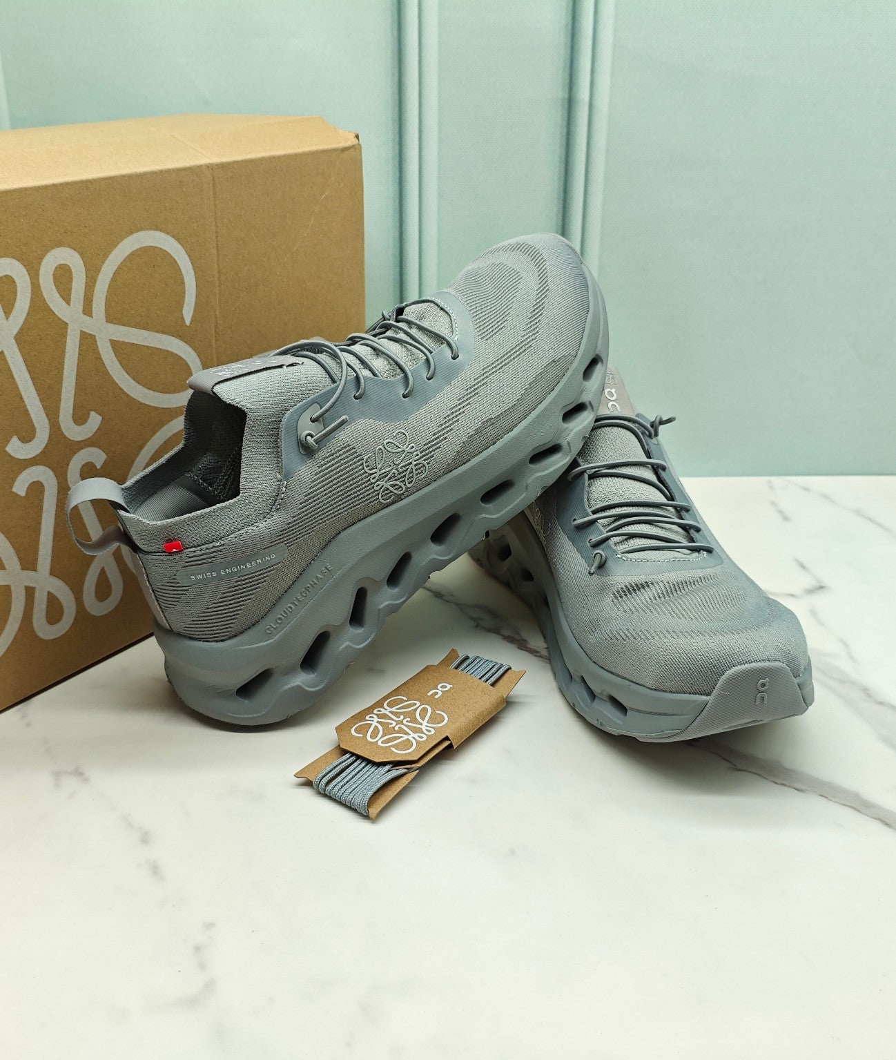 LW CLOUDTILT SNEAKER SAGE POLYESTER