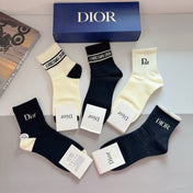 DIOR 26S ANKLE SOCKS 400409 (1 BOX)