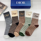 DIOR 26S CREW SOCKS 383896 (1 BOX)
