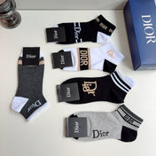 DIOR 26S ANKLE SOCKS 412414 (1 BOX)