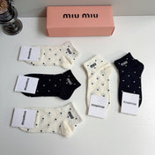 MIUMIU 26S ANKLE SOCKS 407149 (1 BOX)