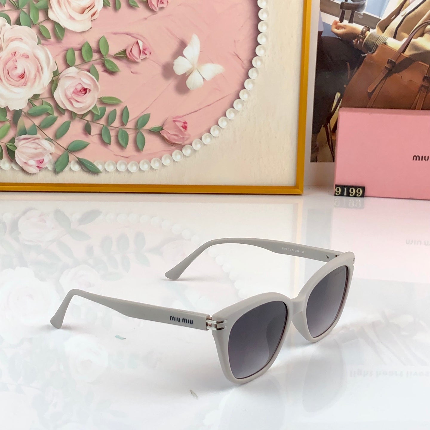 MIUMIU 26S SQUARE FRAME IN ACETATE 438160