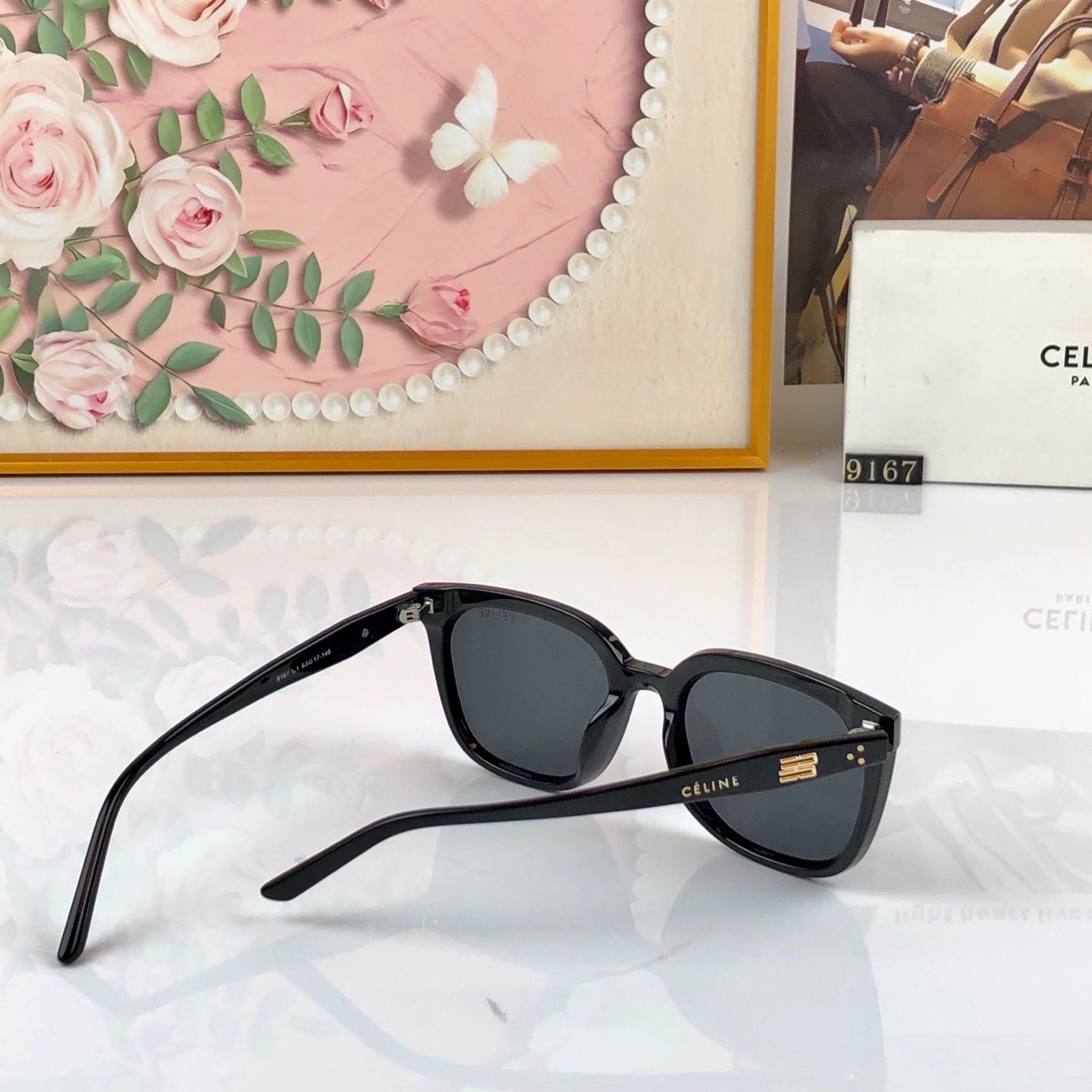 CELINE 26S SQUARE FRAME IN ACETATE 426529