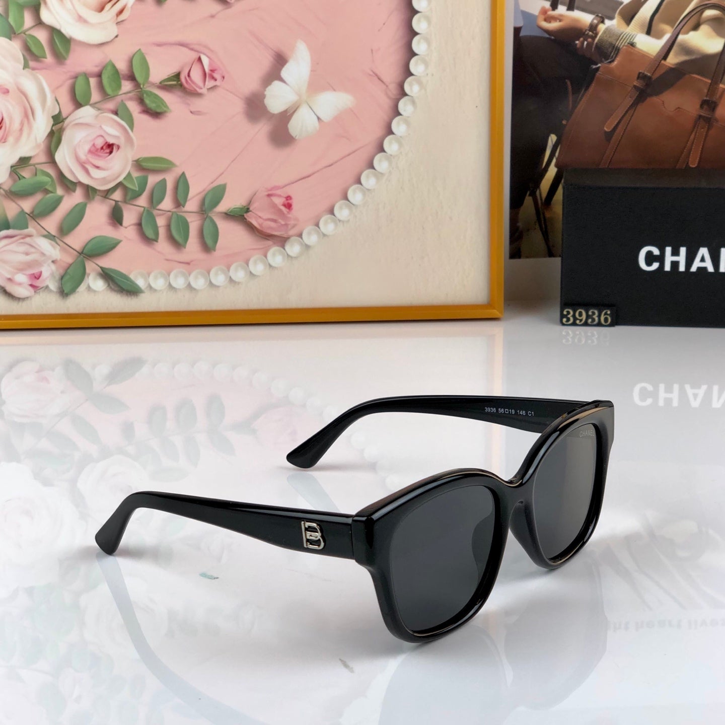 CHANEL 26S SQUARE FRAME IN ACETATE 417228