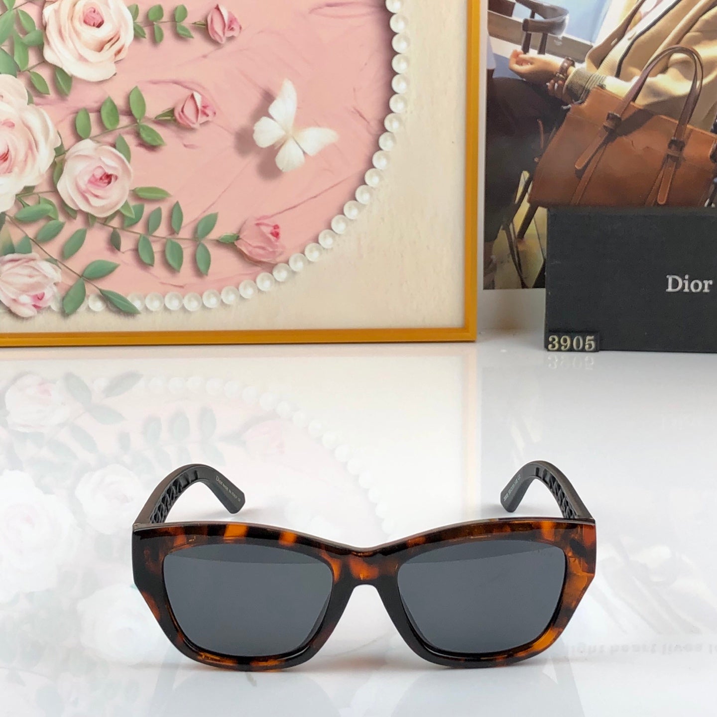 DIOR 26S SQUARE FRAME IN ACETATE 404822