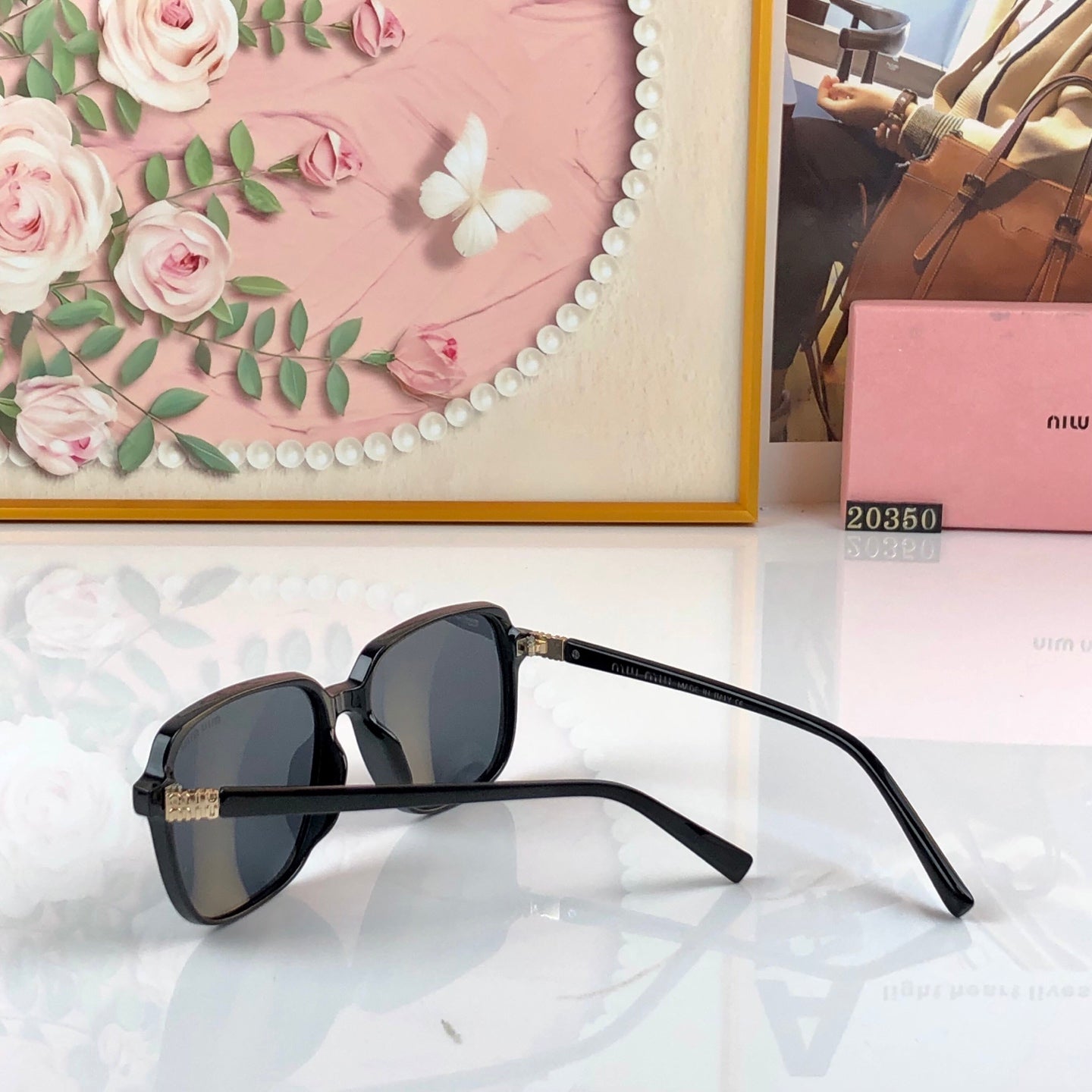 MIUMIU 26S SQUARE FRAME IN ACETATE 432745