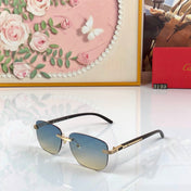 CARTIER 26S RIMLESS RECTANGULAR FRAME IN METAL 443441